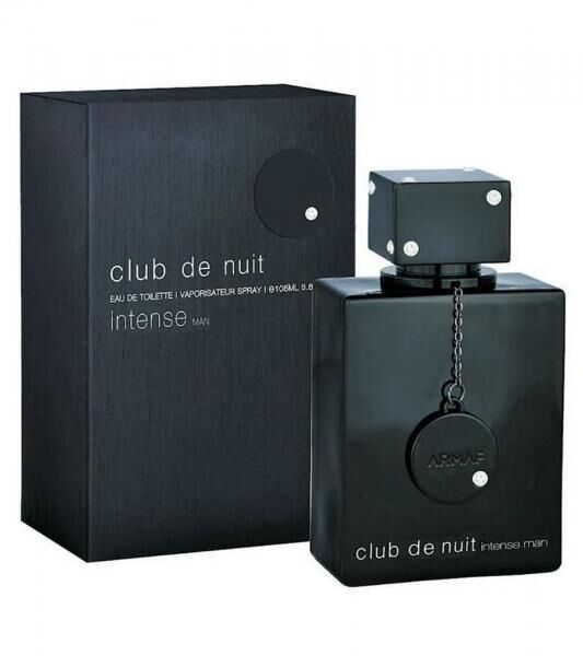 ARMAF Club De Nuit Intense Herren Eau de Toilette fruchtig-rauchiger K&ouml;rper-Duft Parf&uuml;m 105ml Schwarz