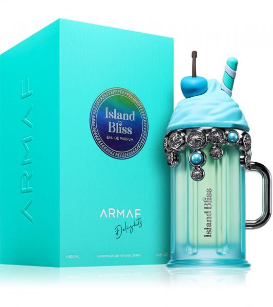 ARMAF Island Bliss Damen Eau de Parfum fruchtig-exotischer K&ouml;rper-Duft Parf&uuml;m 100ml Blau