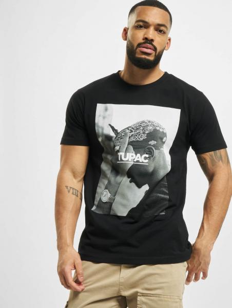 bequemes Merchcode Herren T-Shirt Rippb&uuml;ndchen Kapuze 180 g/m&sup2; mit Baumwolle Schwarz