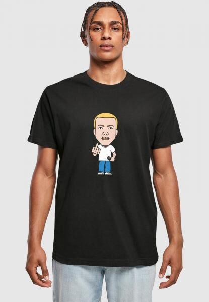 bequemes Mister Tee Herren T-Shirt mit Baumwolle Schwarz