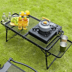 CampMax™ Foldable Outdoor Mesh Table for Summer and Camping