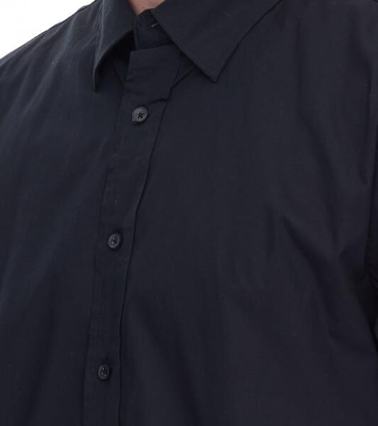 ELEVATE Hamell Langarm-Hemd schlichtes Herren Business-Hemd Popelin 118 g/m2 3816899 Schwarz