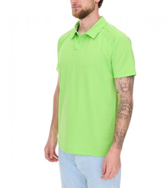 ELEVATE Ottawa Herren Polo-Shirt Sport Polo-Hemd Pique-Strick Cool-Fit 220 g/m&sup2; 3908268 Gr&uuml;n