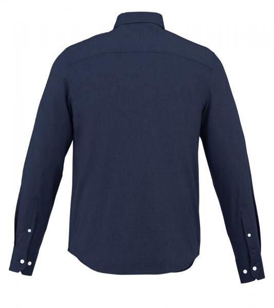 ELEVATE Vaillant Oxford Langarm-Hemd klassisches Herren Business-Hemd Baumwoll-Hemd 142 g/m2 3816249 Navy