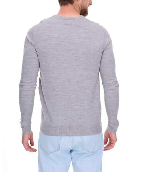 Herren Strick-Pullover Ugly Christmas Sweater mit weihnachtlichem Muster Weihnachts-Pullover Freizeit-Sweater 979440 Grau