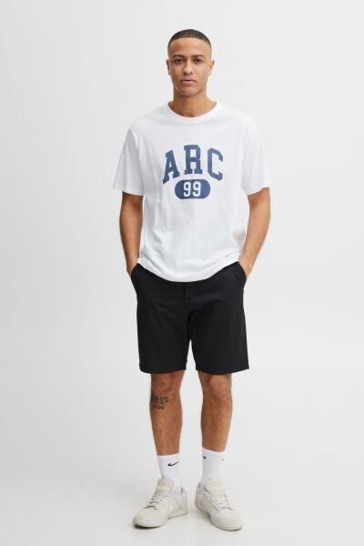 klassisches SOLID SDFinlee Herren T-Shirt mit Rundhals Shirt 21107749-110601 Wei&szlig;
