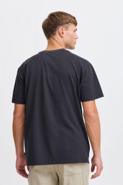 klassisches SOLID SDNong Herren T-Shirt mit Rundhals Shirt 21108418-194008 Schwarz