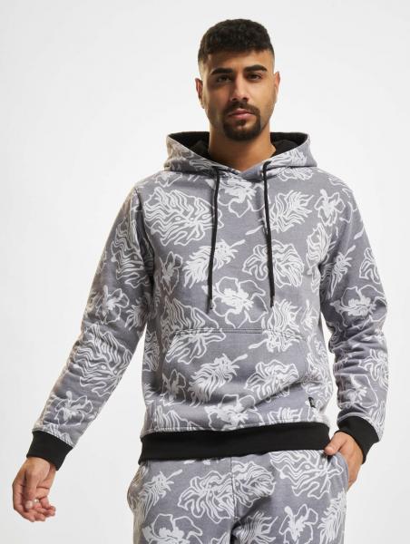 l&auml;ssiger Just Rhyse Herren Hoodie Kapuze Schwarz