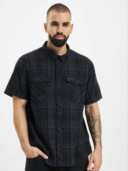 l&auml;ssiges Brandit Herren Polo-Shirt mit Baumwolle Schwarz