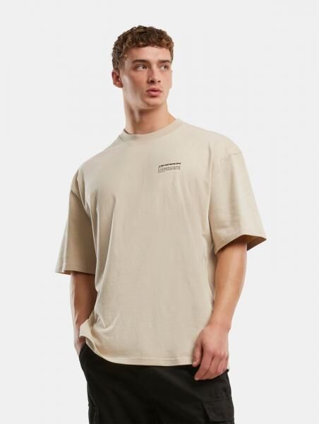 l&auml;ssiges PEGADOR Herren T-Shirt mit Baumwolle Beige