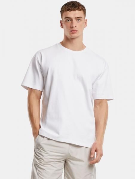 l&auml;ssiges Urban Classics Herren T-Shirt 310 g/m&sup2; mit Baumwolle Wei&szlig;
