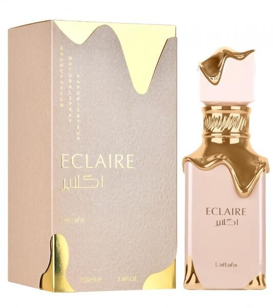 Lattafa Eclaire Damen Eau de Parfum s&uuml;&szlig;-blumiger Duft K&ouml;rper-Parf&uuml;m 100ml Rosa