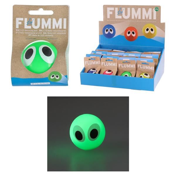 LED Flummi "Augen" 4/s, ca. 5,5cm D