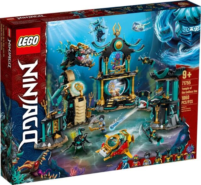LEGO® NINJAGO 71755 - Tempel des unendlichen Ozeans (1060 Teile)