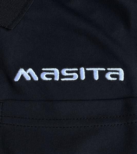 masita Herren Fitness-T-Shirt mit ClimaTech+ Technologie und Reißverschluss Brusttasche Kurzarm-Shirt Polo-Shirt Sport-T-Shirt 2014 1500 S