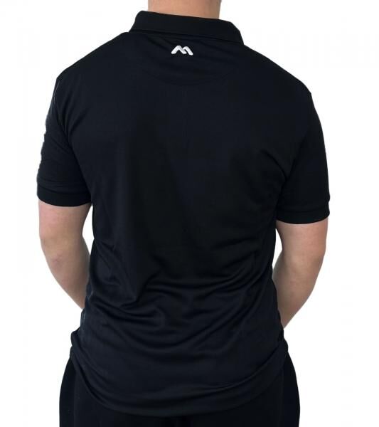 masita Herren Fitness-T-Shirt mit ClimaTech+ Technologie und Reißverschluss Brusttasche Kurzarm-Shirt Polo-Shirt Sport-T-Shirt 2014 1500 S