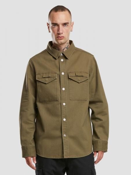 modernes Brandit Herren Polo-Shirt mit Baumwolle Khaki