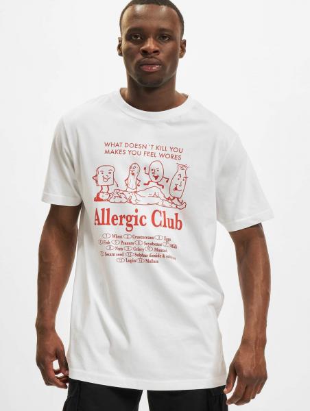 modernes Mister Tee Herren T-Shirt 180 g/m&sup2; mit Baumwolle Wei&szlig;