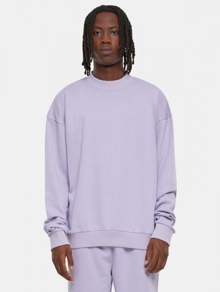 modernes URBAN CLASSICS Herren Sweatshirt 280 g/m&sup2; mit Baumwolle Violett
