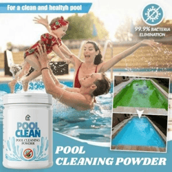 PoolClean 250 g Poolreinigungspulver – Sofortige Reinigung | Schnell lösliche Formel | Großhandel
