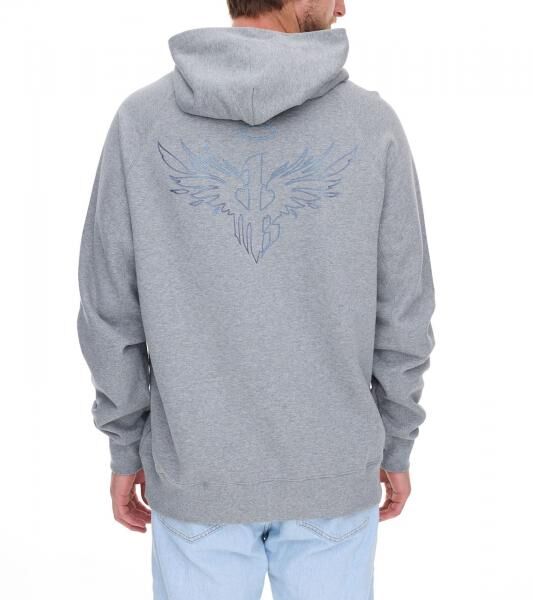 PUMA Melo Alwayz On Hoodie nachhaltiger Herren Kapuzen-Pullover Baumwoll-Hoodie 320 g/cm&sup2; 625991 02 Grau