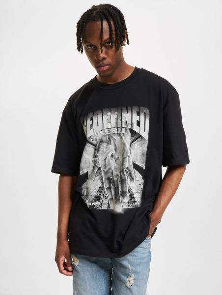 REDEFINED REBEL Kian Boxy Fit T-Shirts schwarz