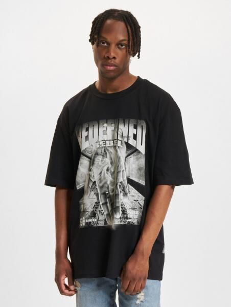 REDEFINED REBEL Kian Boxy Fit T-Shirts schwarz