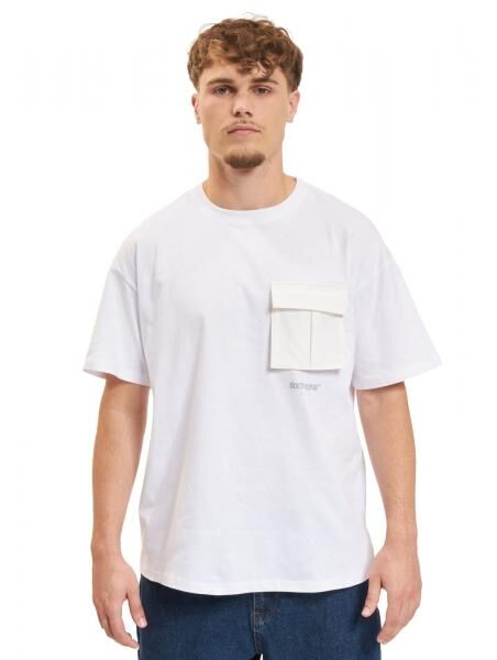 Sixth June Nylon Tech T-Shirts wei&szlig;