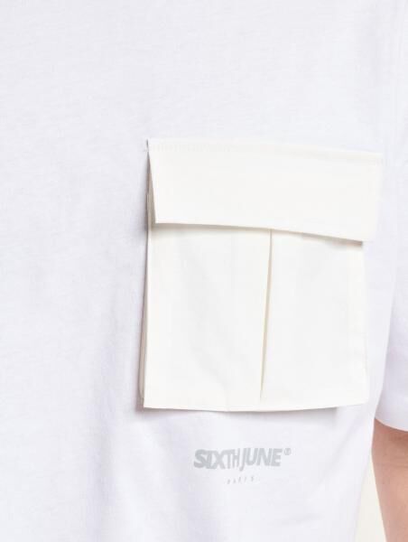 Sixth June Nylon Tech T-Shirts wei&szlig;