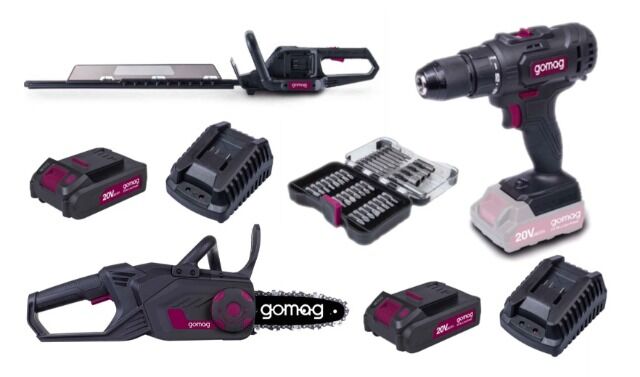 Sonderposten: GOMAG – 20V Akku‑Werkzeugset Home & Garden 