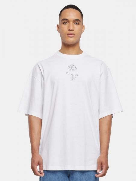 sportliches Merchcode Herren T-Shirt 220 g/m&sup2; mit Baumwolle Wei&szlig;