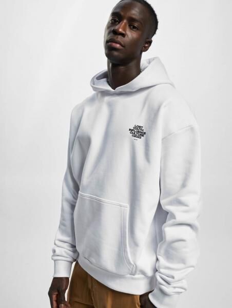 weicher Lost Youth Herren Hoodie 460 g/m&sup2; mit Baumwolle Wei&szlig;