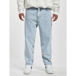 bequeme DEF Herren Jeans Reißverschluss Taschen mit Baumwolle Blau
