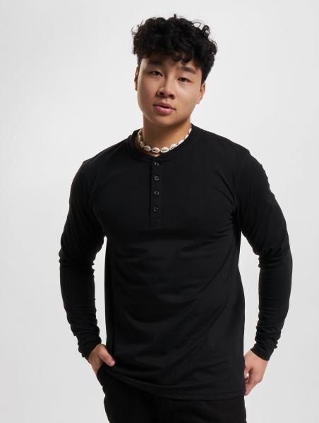 Comfortable Urban Classics Men's Sweatshirt, 200 g/m², with cotton, black