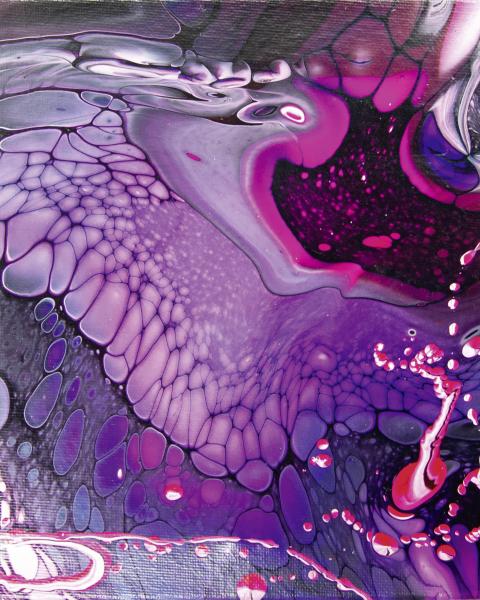 FOLIA - Acrylic Pouring-Farben - INTENSIV-5 Farben sortiert à 60ml