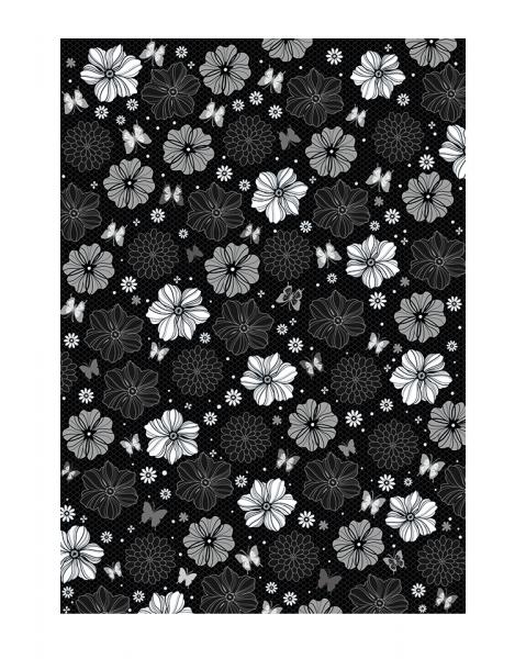 FOLIA - Designkarten mit Kuverts KLASSIK-8 Karten mit Glitter & 8 bedruckte Kuverts