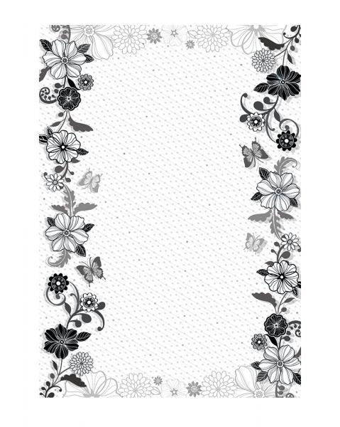 FOLIA - Designkarten mit Kuverts KLASSIK-8 Karten mit Glitter & 8 bedruckte Kuverts