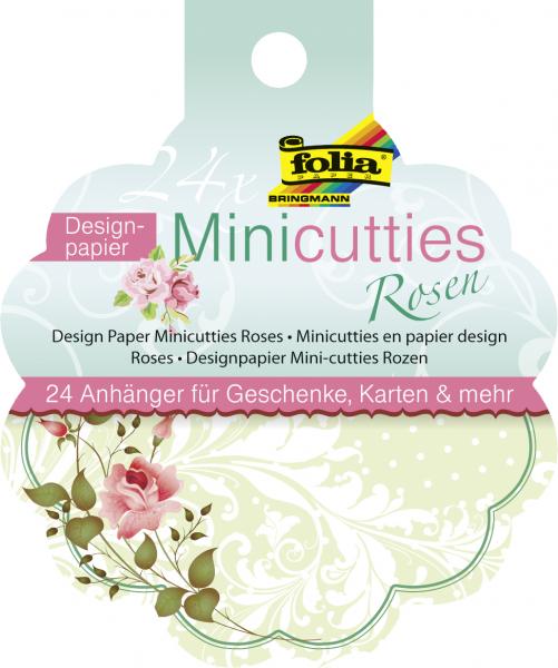 FOLIA - Designpapier Mini-Cutties ROSEN-