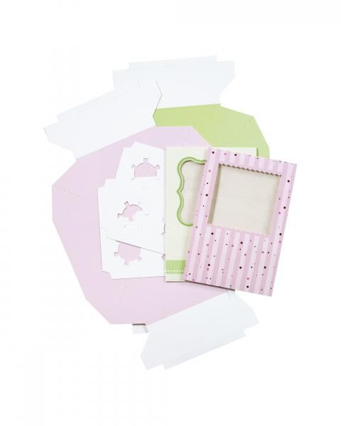FOLIA - Gebäck-Geschenkschachtel-Set I-für 2 Boxen, inklusive Einlage, lebensmittelecht