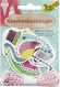 FOLIA - Geschenkanhänger SOMMER-12 Stück, inklusive 3m Schnur