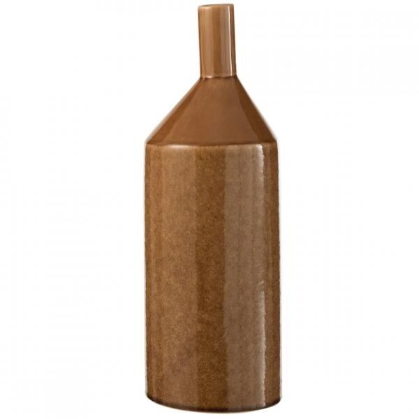 J-Line Flaschenvase, braun, 40 cm