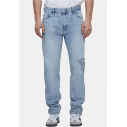 lässige 2Y Premium Herren Jeans Stretch Reißverschluss Taschen mit Baumwolle Blau