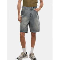 leichte Another Cotton Lab Herren Shorts mit Baumwolle Blau