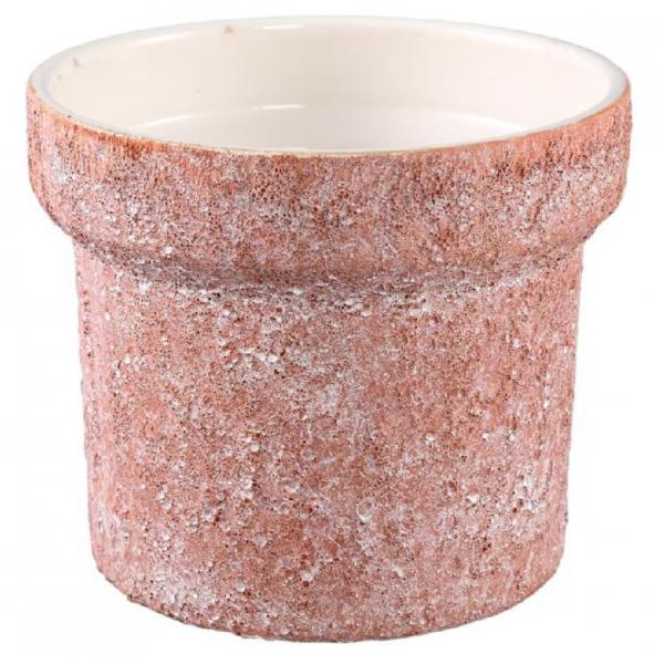 PTMD Christe XL Flower Pot, Pink, 19 cm