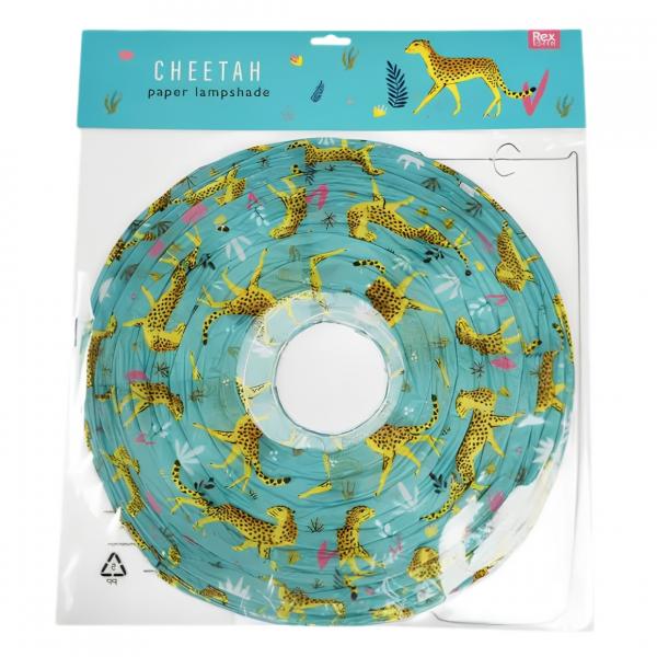 Rex London Laterne „Cheetah“ aus Papier, 40 cm