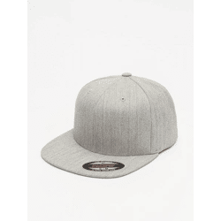 sportliche Flexfit Herren Cap Stretch Grau