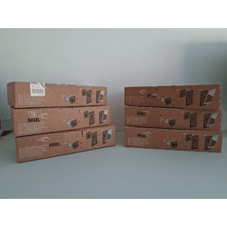 6 Gira G1 PoE glas/schwarz (206905) – Neuware, Restposten, nur B2B