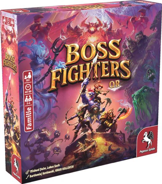 Boss Fighters QR - Familienspiel *Nominiert Kennerspiel 2026