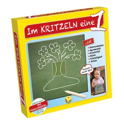 Gesellschaftsspiel 'Im Kritzeln eine 1'