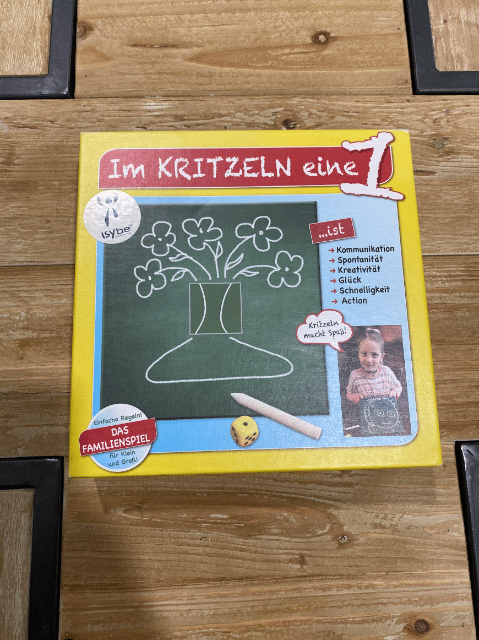 Gesellschaftsspiel 'Im Kritzeln eine 1'